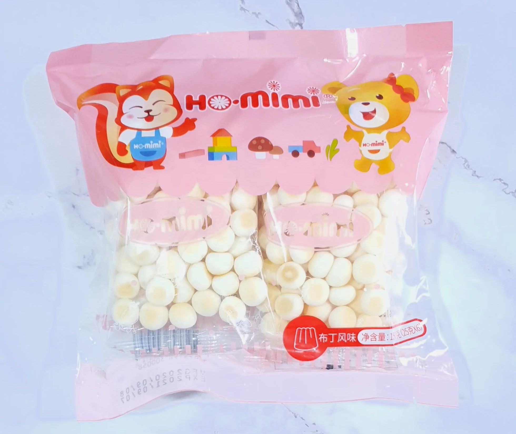 Homimi Mini Bun @ Childhood Memory Milk Potato Biscuit Snack Baby Food Nutrition Organic Calcium Snack Halal