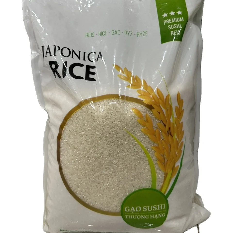 Top Producer Japanese rice food supplier japonica sushi rice riz riso round rice 2023 - WA:84-975807426 Lucy