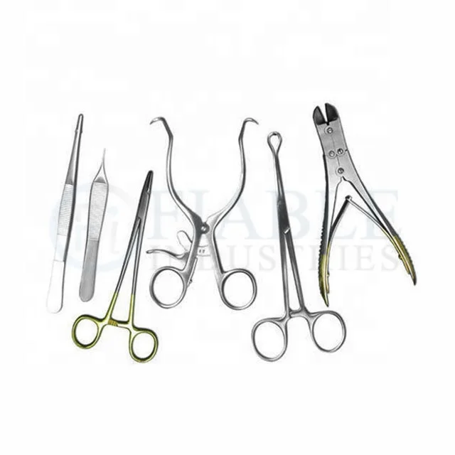 Хирургический Инструмент Vet Tech набор ID/хирургический для студентов пользовательские Ce PK ножницы хирургическая комната руководство на 3 года