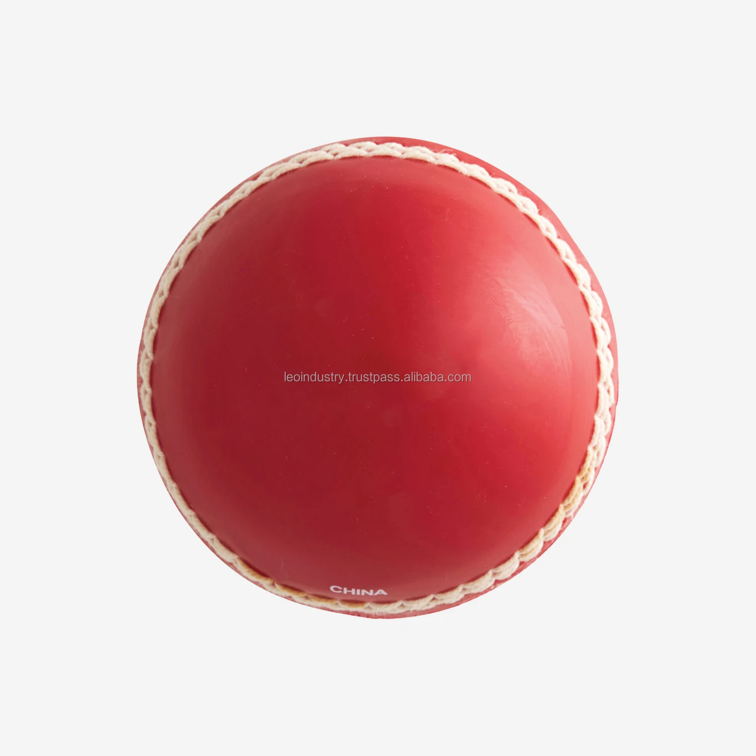 Wholesale Most Popular Cricket ball Genuine Pink Leather 4-Piece Custom Design Color Sports Team ball