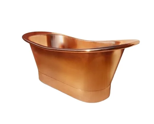 Copper Bathtub - The Copper Bateau Luxury Freestanding Baths