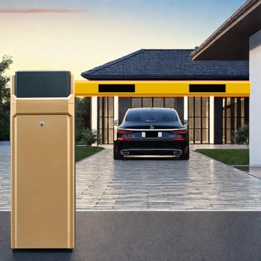 Steel and Stainless Steel Automatic Boom Electric Gate Remote Control Parking Lot Security Barrier