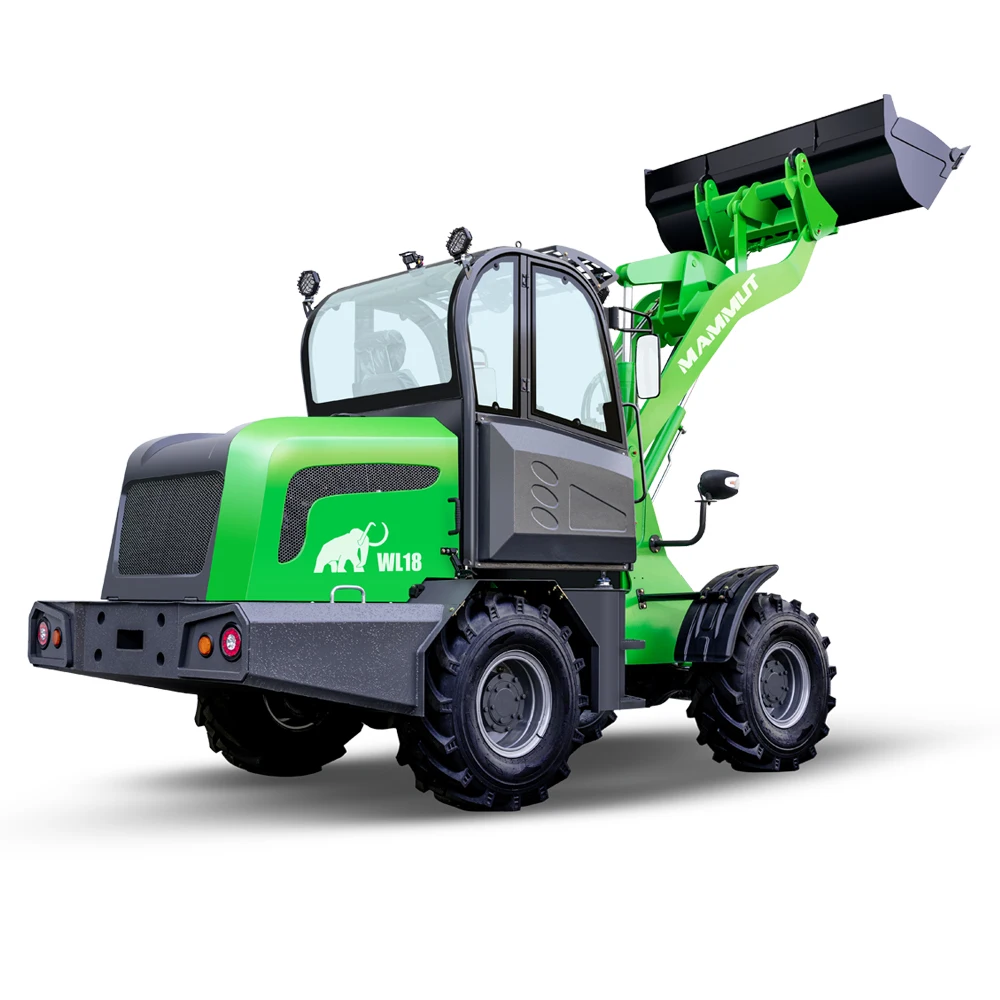 Сельскохозяйственный погрузчик 1.8ton 1800 кг Гидростатический одобренный четырехколесный мини-фронтальный