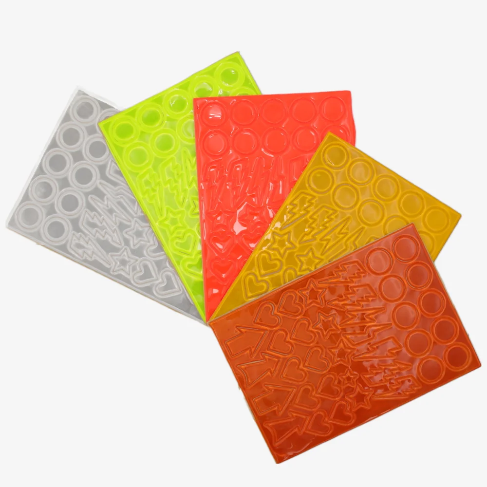 Ultra-Bright Reflective Safety Decals for Bicycles, Wheelchairs, Motorbike Helmets, Strollers, Scooters, and Hard Hats