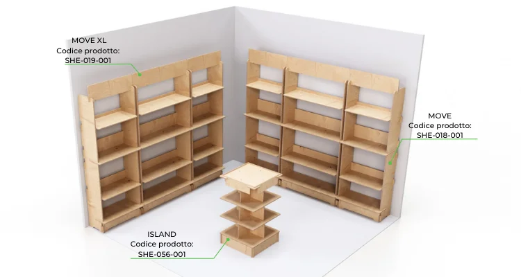 Portable Exhibition Stand Customized Design Easy Assembly Wooden Exhibition Display for Trade Show