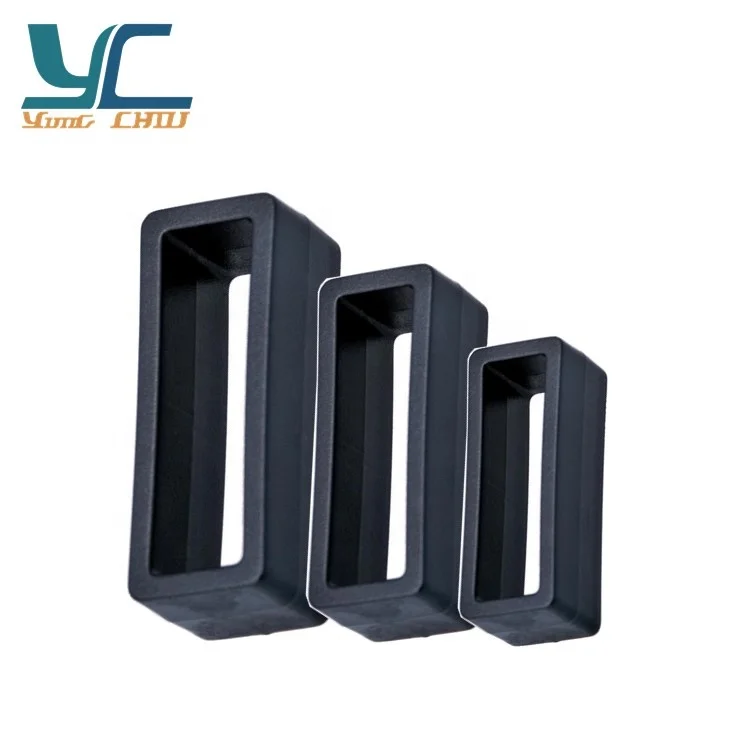 Пластиковая Цветная квадратная петля держателя ремня 3/8 дюйма