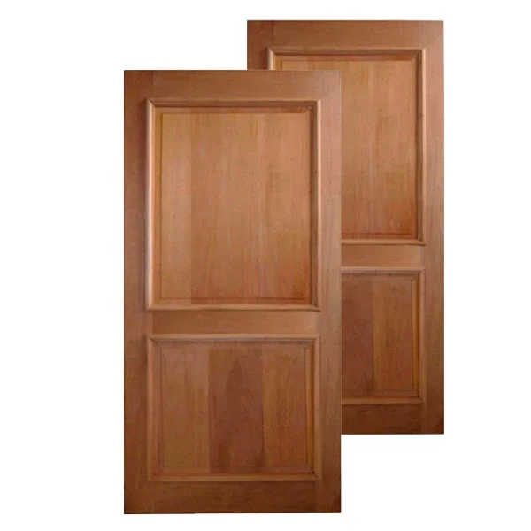 Solid Wooden Door Teak Mahogany Durian Wood Doors Panel Home Hotel Accessories 4