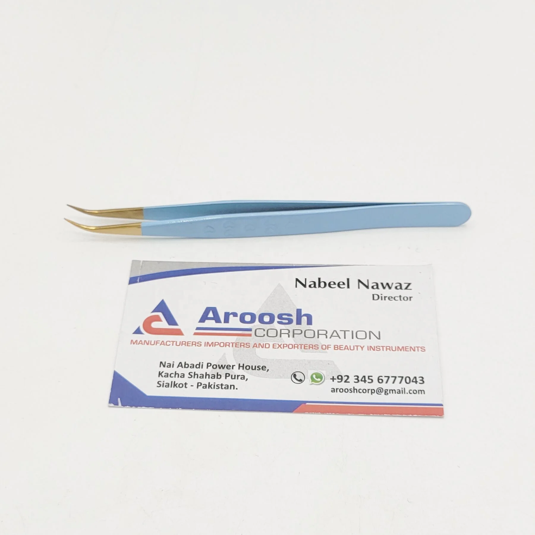 Золотой наконечник детский синий пинцет оптовая продажа высококачественный Пинцет из нержавеющей стали для наращивания ресниц устойчивый