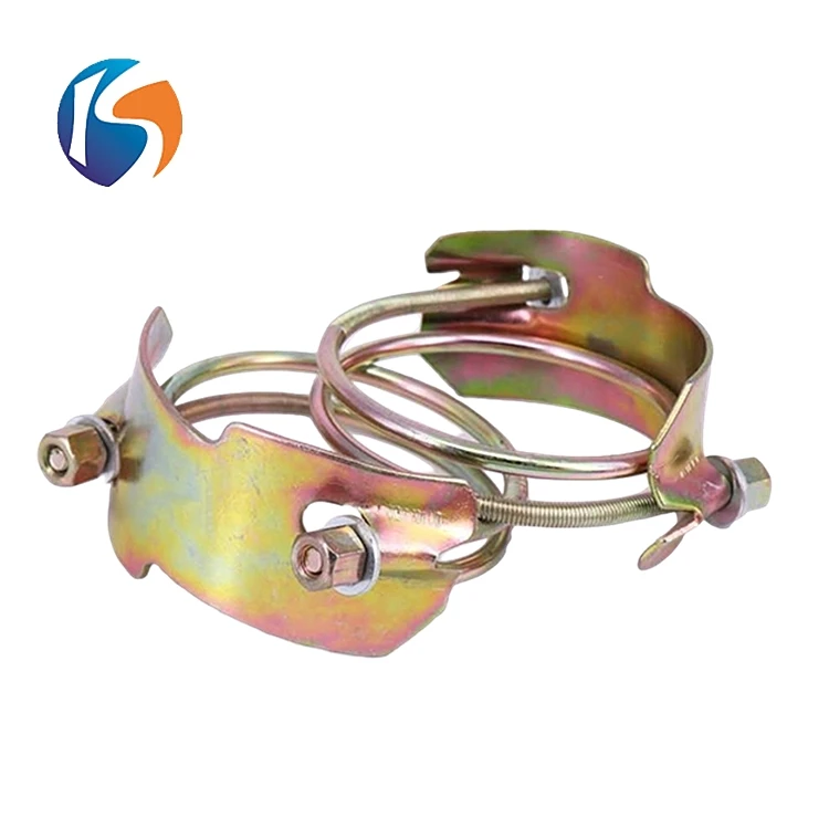 Stainless steel spiral tiger clamp hose clamp