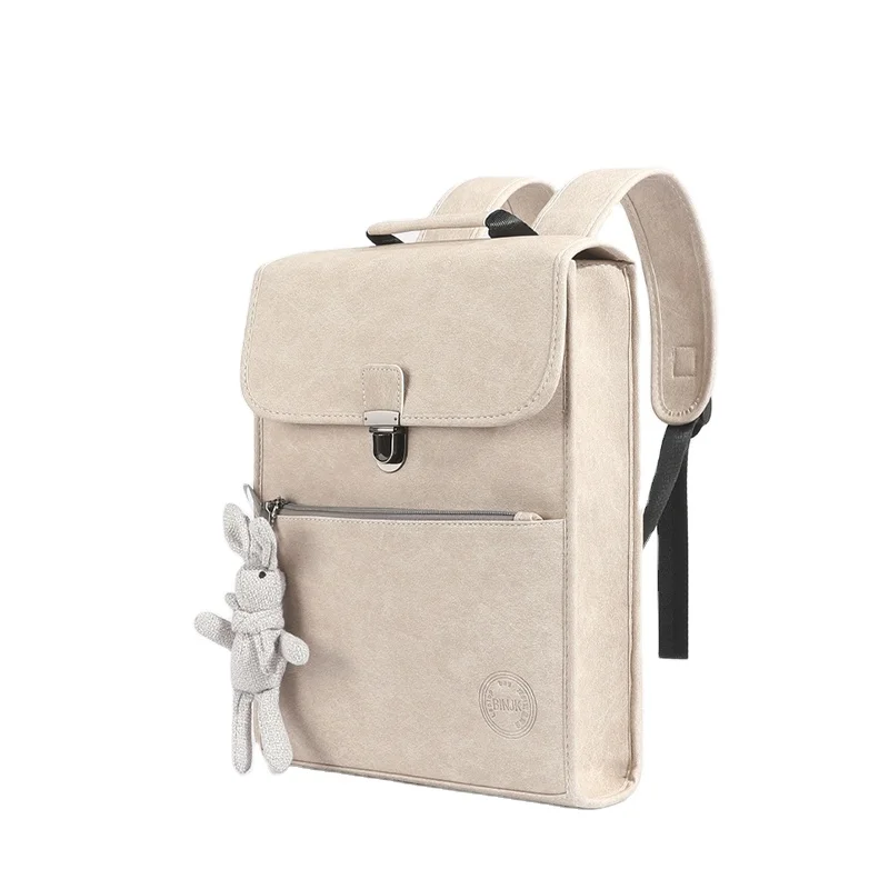 Best Seller Custom leather backpack large capacity multi functional slim leather luxury backpack for travel