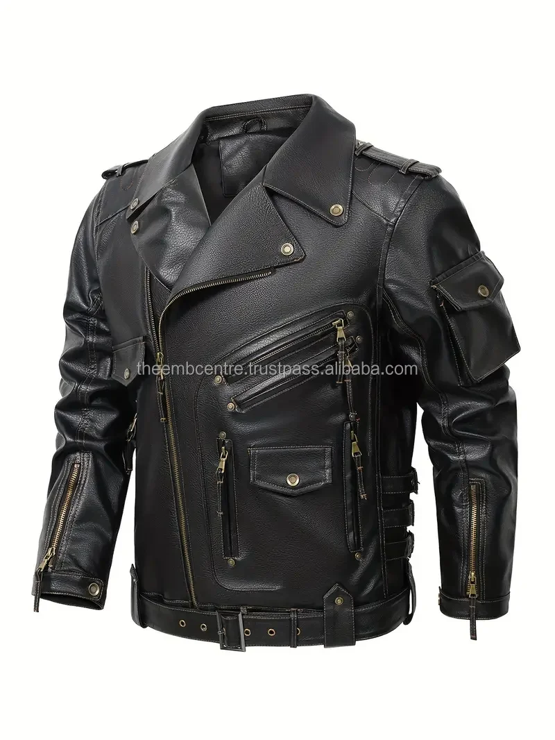 Best Price Custom Made Men Fashion Leather Jackets New Arrival Men Clothing Best Sale Leather Jackets Casual Wear for Winter