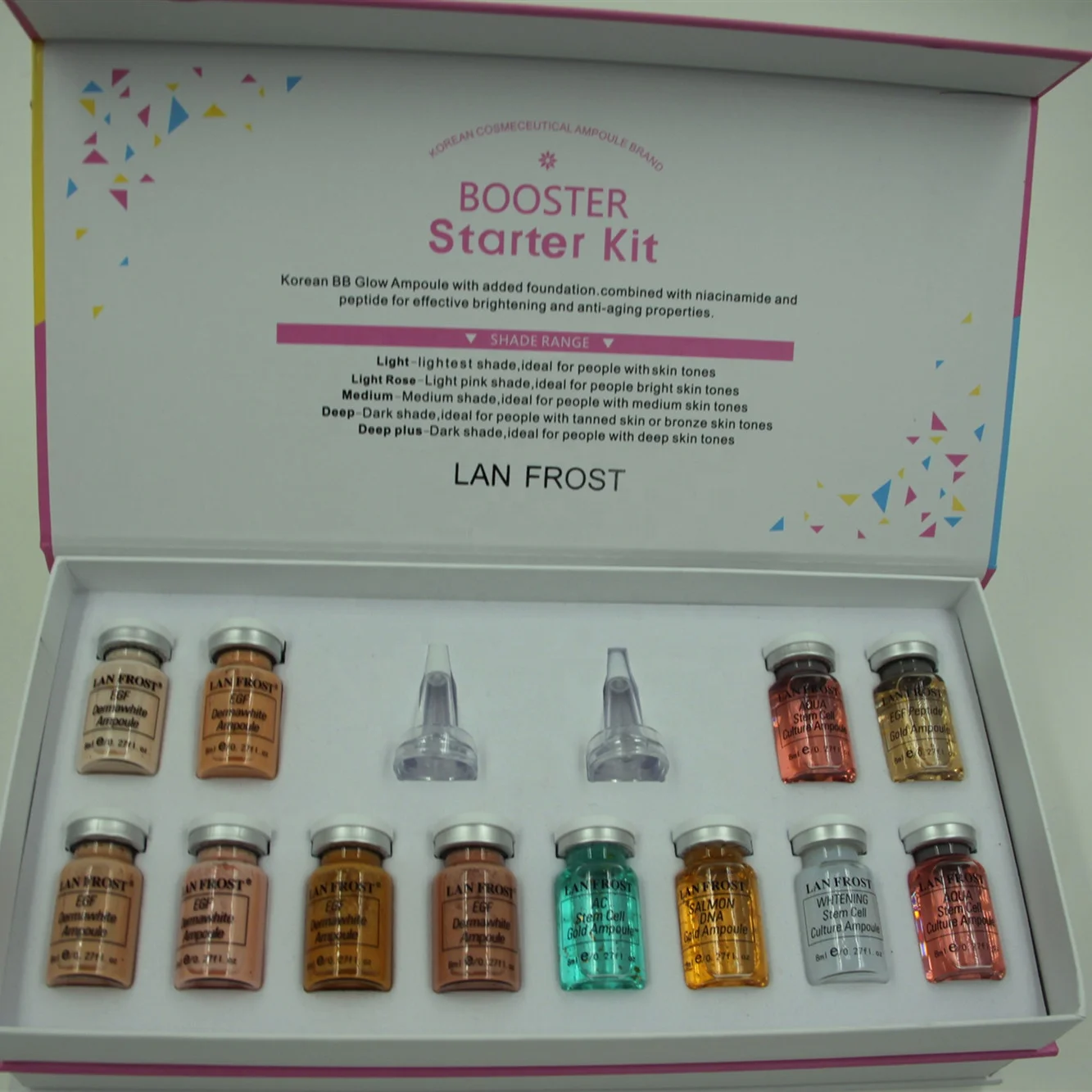 Promotional  glow brightening MESO white BB serum  and pigment glow derma  pen bb cream skin care mesotherapy Semi permanent BB