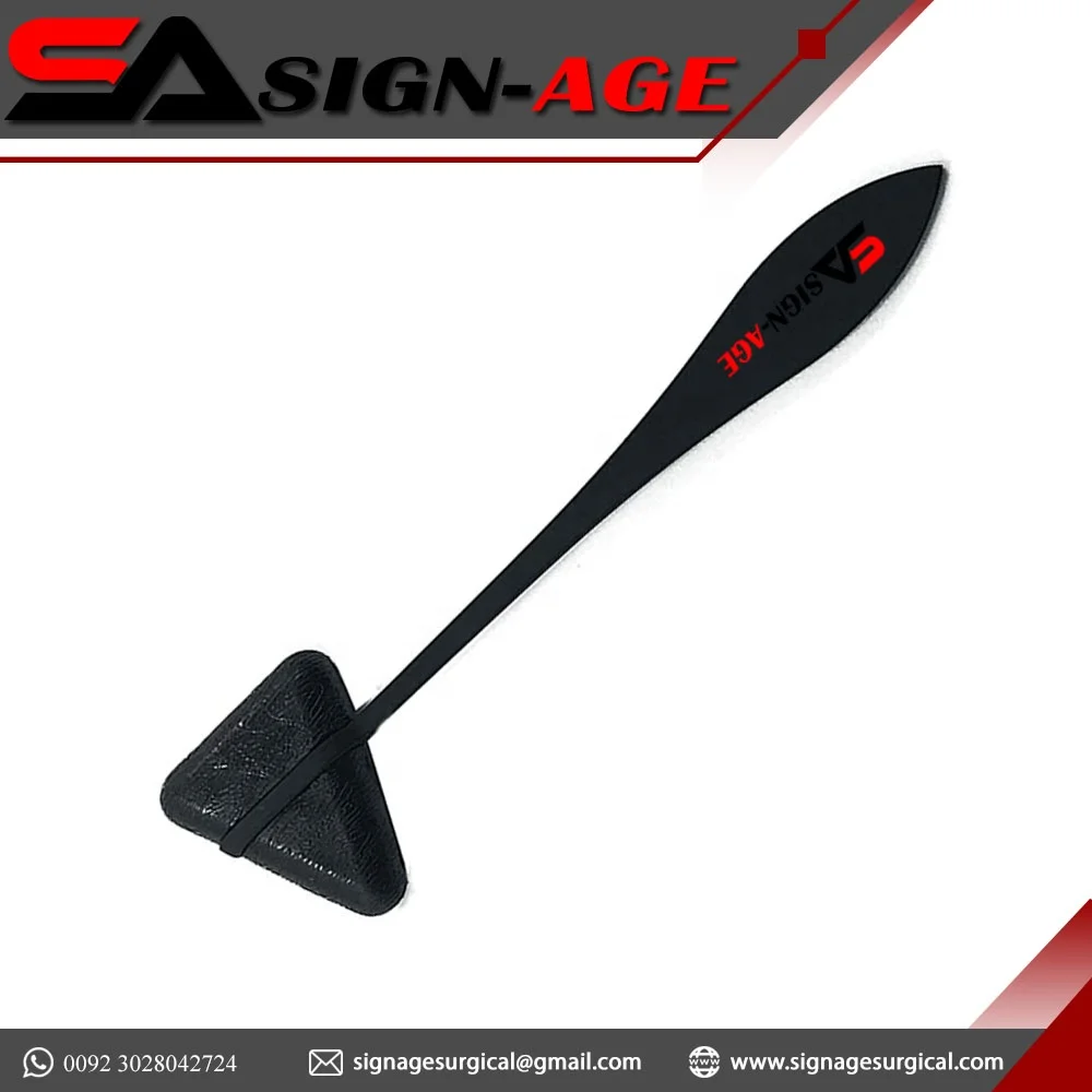 Медицинский перкуссионный Молот Taylor высокого качества с черным покрытием из нержавеющей стали рефлекторный хирургический ортопедический