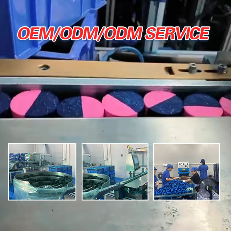 Custom Package hotel Toilet Cleaner Detergent Automatic Flush Toilet Cleaner Household Bathroom Rose Scent Deodorizer