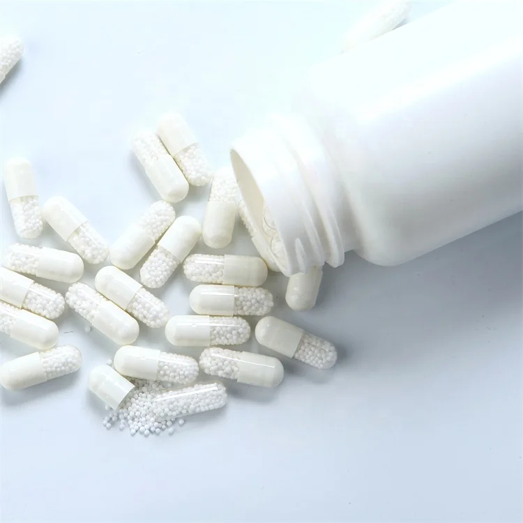 Энергетические капсулы цитрата магния с гранулами с временным выпуском