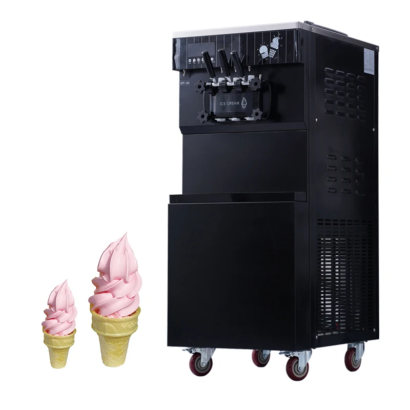 Commercial large vertical desktop sundae cone ice cream machine fully automatic ice cream machine ice cream machine