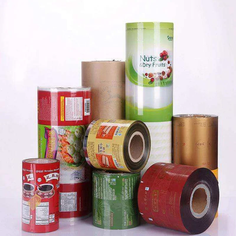 Food Grade Bopp CPP PE Laminating Film Roll Flexible Packaging Printed Customized Moisture Proof Plastic Laminated Film