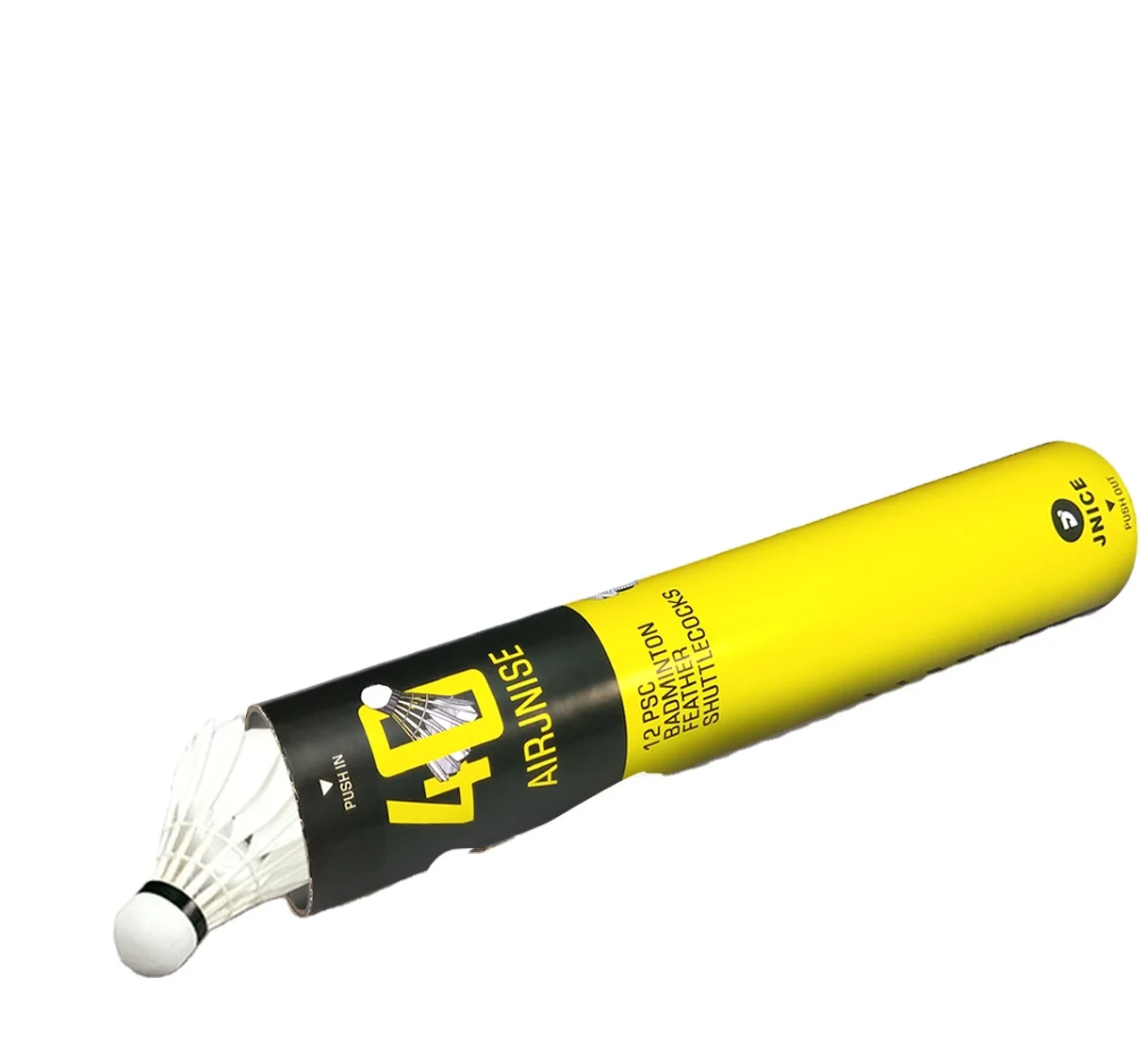 Good endurance goose feather shuttlecock for professional player