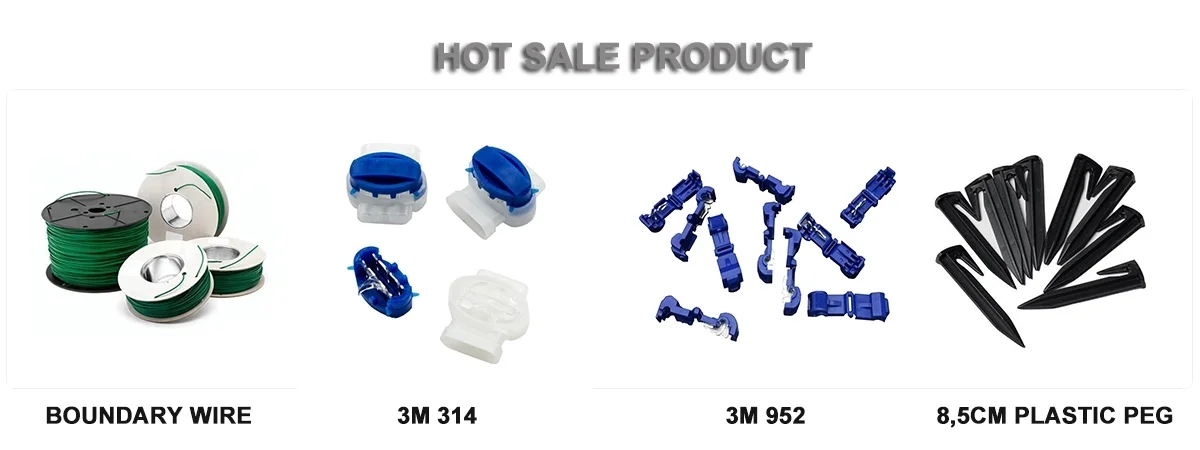 OEM Silver Bare Copper Conductor FEP /PFA /PTFE/ ETFE Insulation Robot Lawn Mower Wire High Temperature  Primary Boundary Cables