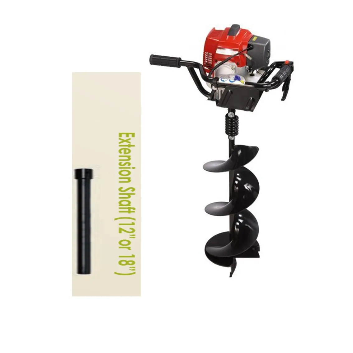 earth drilling machine / hand operated mini earth auger / hand digging machine