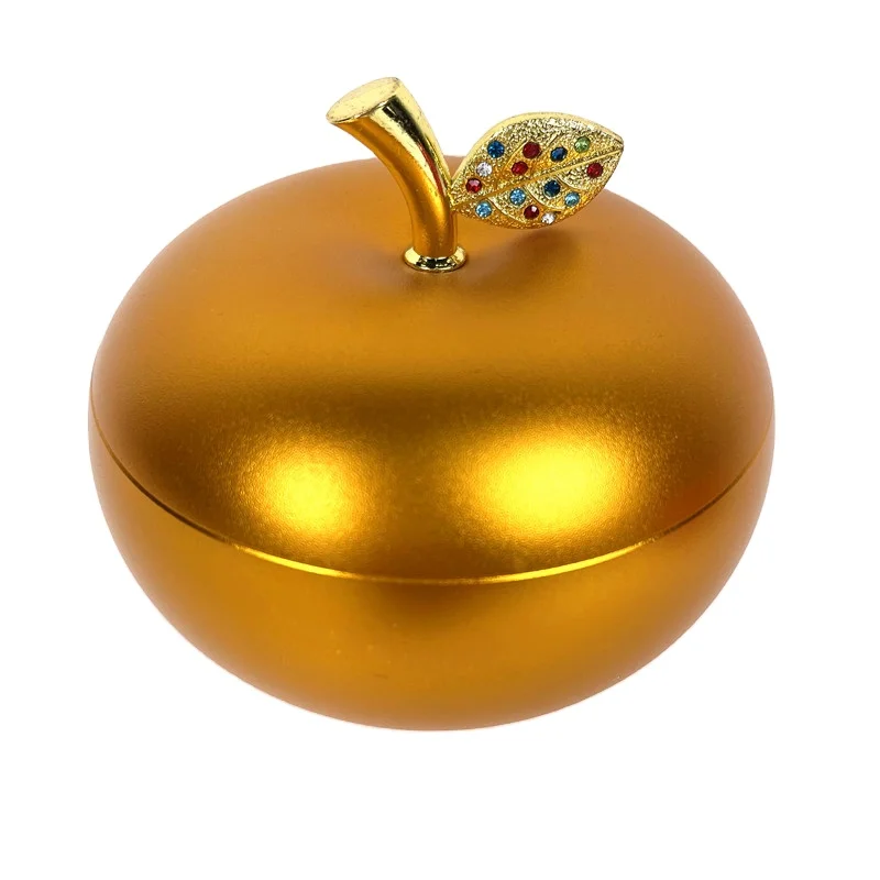 GOURMAID  Windproof Aluminum Yellow Ashtray Cigar Ashtray