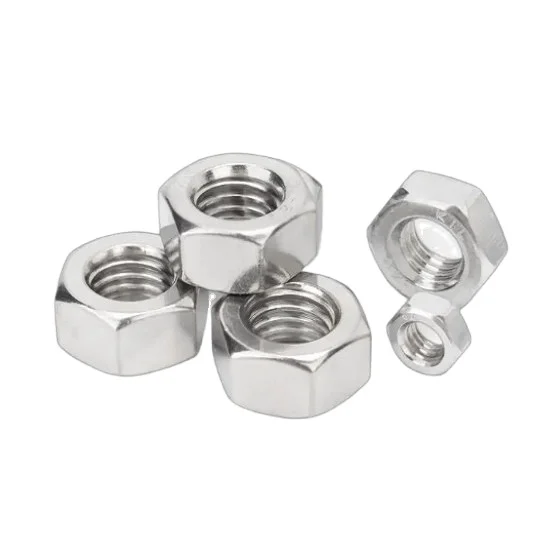 Indian Manufacturer M3 M5 M8 DIN934 Stainless Hex Nut