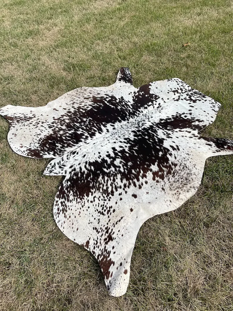 Cowhide Fur Rugs Leather Carpet Home Decor Leather Cow skin Leather Hide Rugs in natural cow skin cowhide