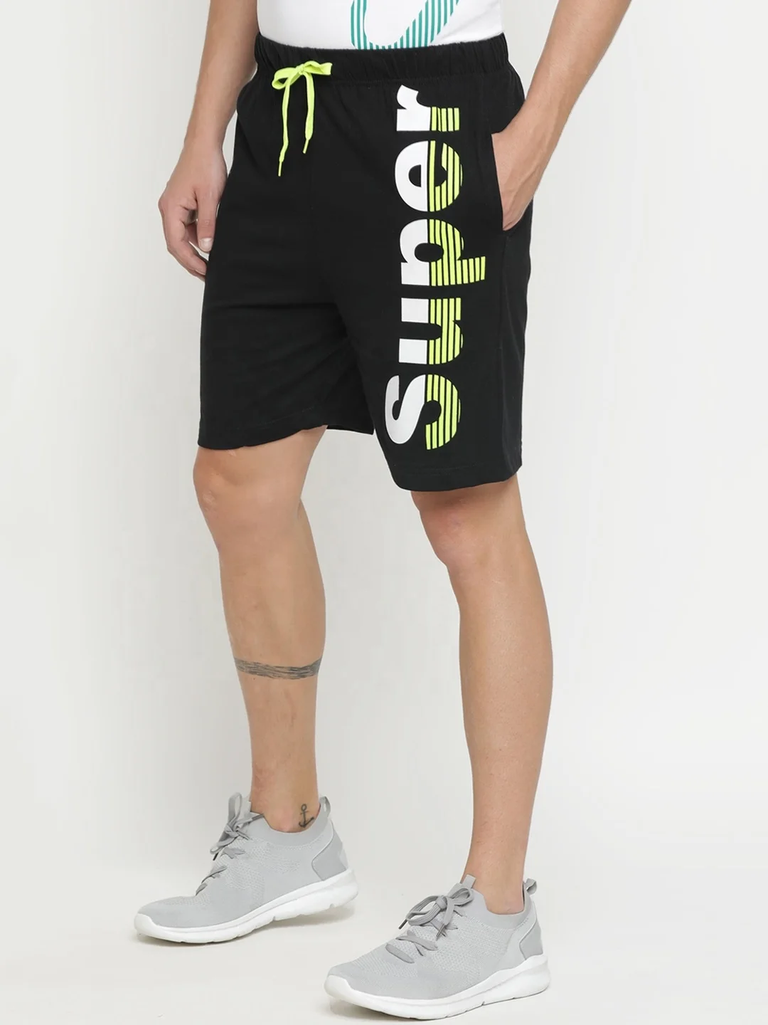 Wholesale High Quality Mens Gym Shorts with Custom Logo Design Cotton Shorts