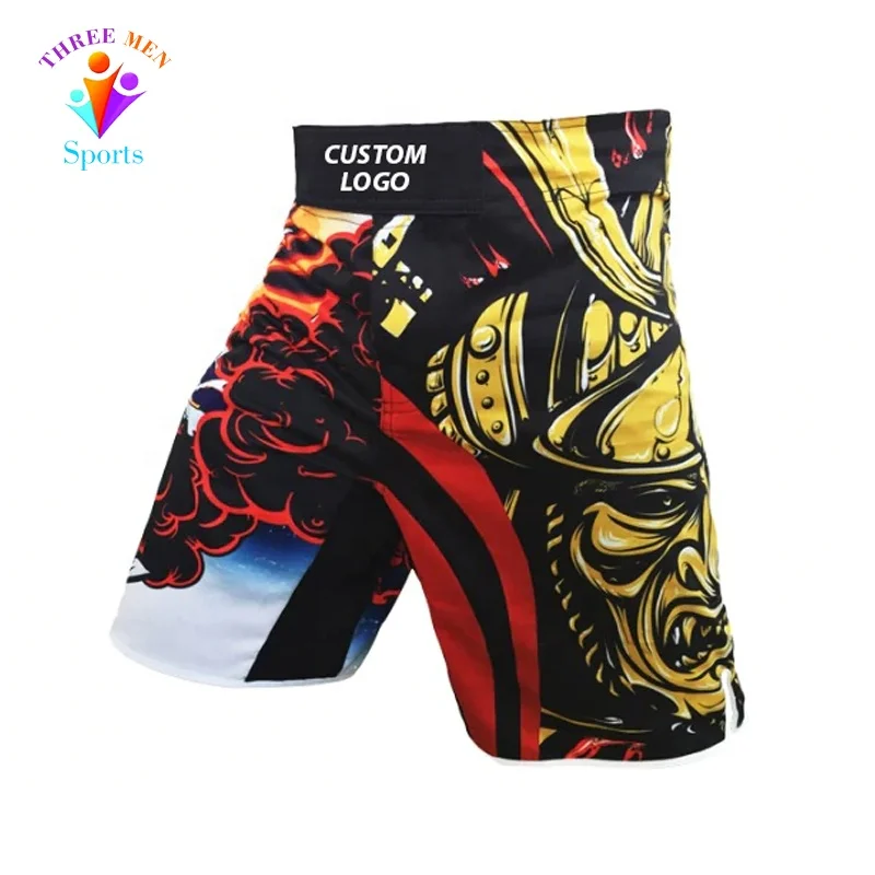 MMA Shorts Grappling Kick Boxing Men Muay Thai Cage Fighting with High Quality Material Wholesale Price