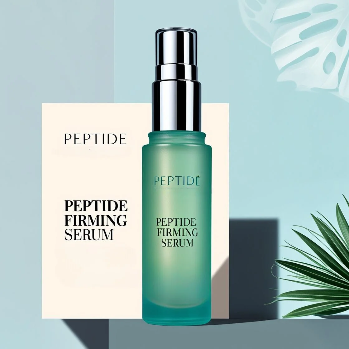 OEM ODM Peptide Firming Serum. Anti-Aging Solution for Tight and Youthful Skin.