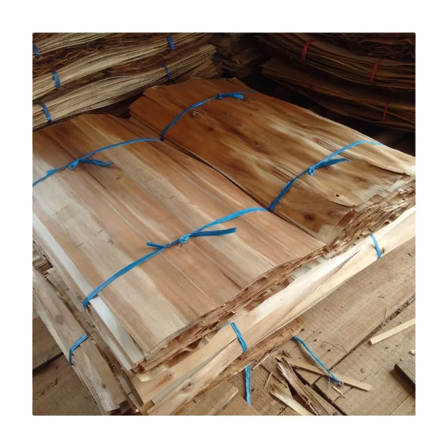 High Quality OEM Customized Thickness Acacia Wood Veneer Wood Core Face Veneer Use For Making Plywood Board Furniture Face