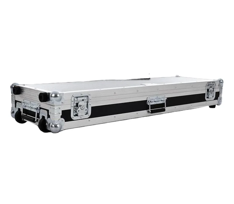 Professional Customized Plywood Aluminum Frame Case for Guitar Piano Keyboard and other Instruments
