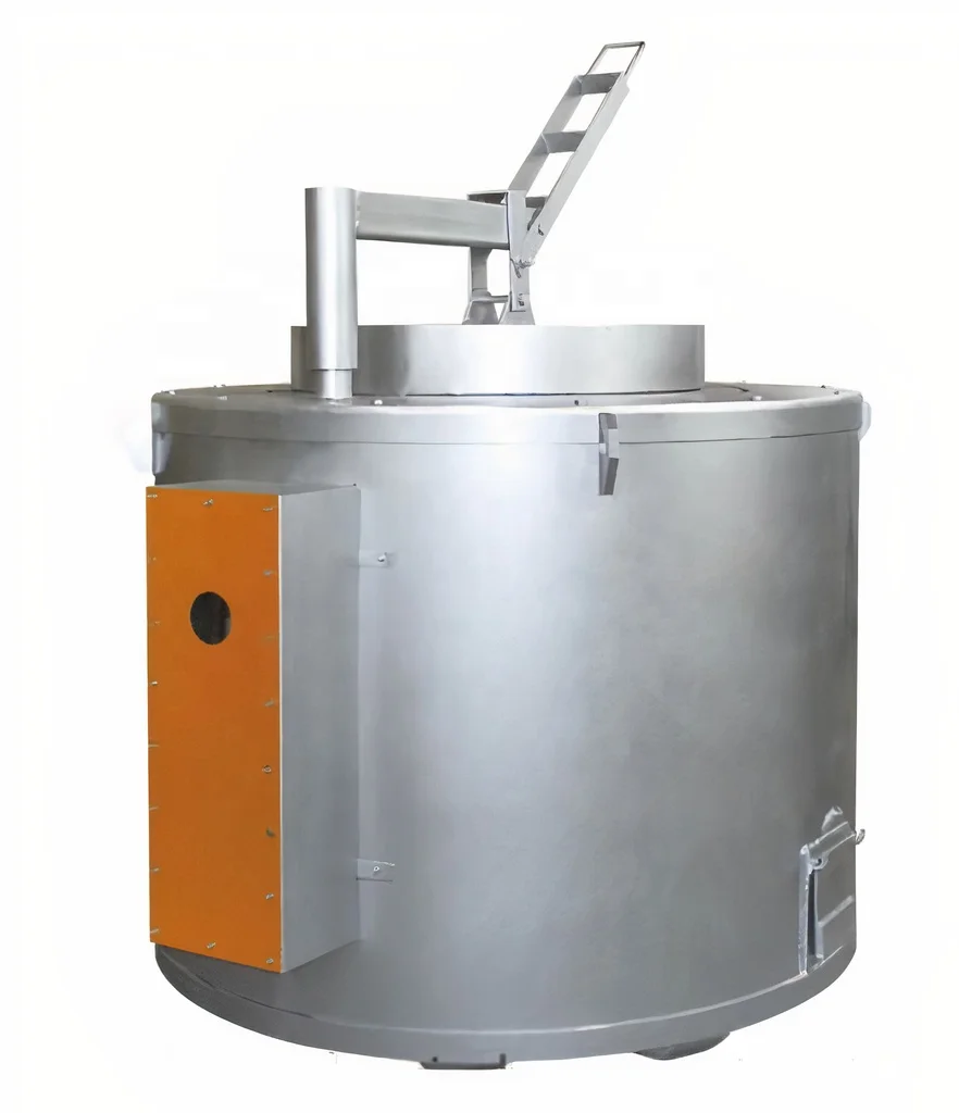 250 Kgs High Quality Aluminium Melting Furnace With Advance Technology for Gravity Die Casting Foundry At Best Price