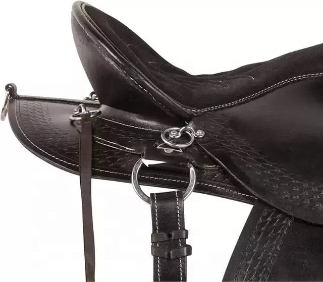 High Quality QASWA Sports English Style Leather Made Horse Riding Saddles