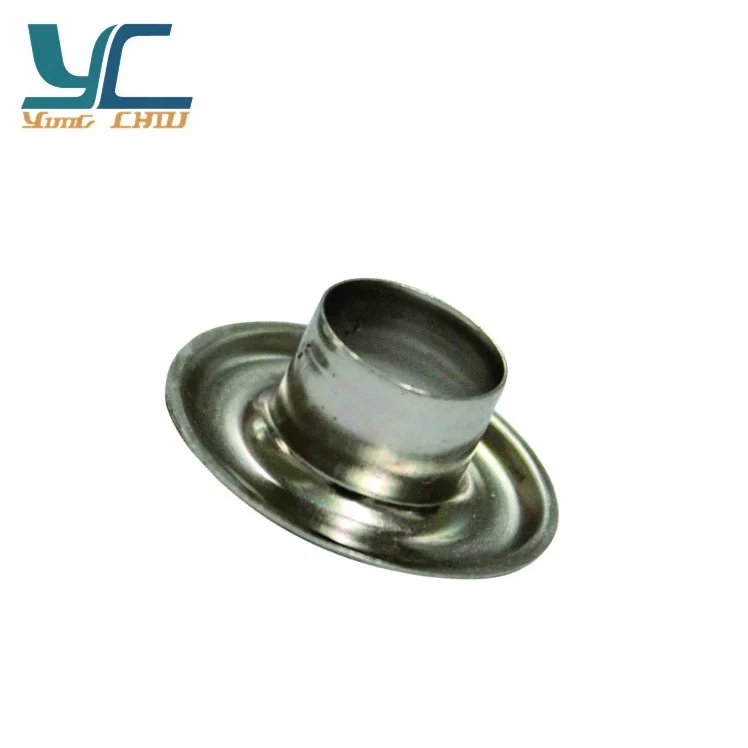 Круглые латунные петли для одежды 10