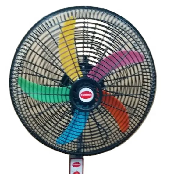 Best Price Factory Sales Round Pedestal Standing Electric Fan SS-1816-5RBR Promotional