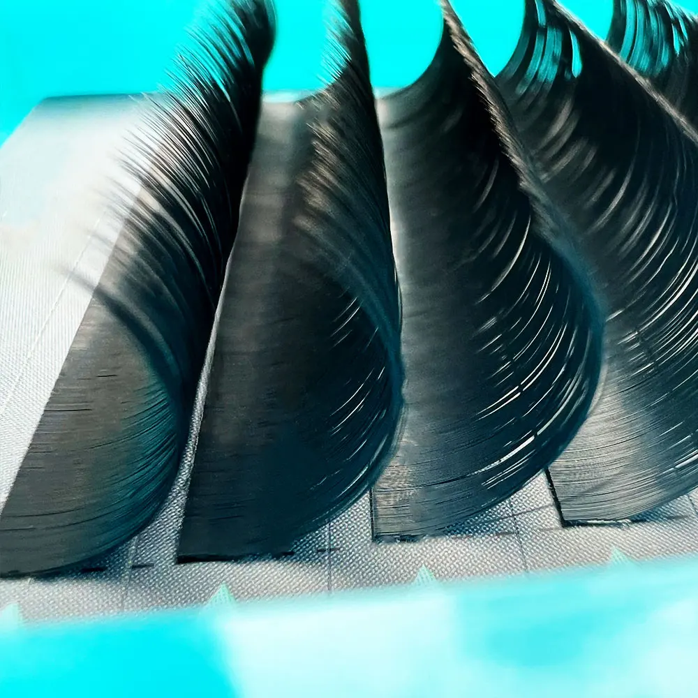 Wholesale Velvet Lashes Eyelash Extension Lash Trays Customized Loose Faux Mink Matte Lash Extensions Trays