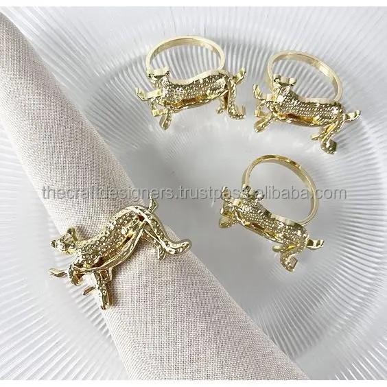 Premium Quality Casted Big Tail Monkey Napkin Rings Decorative Multifunctional Tissue Paper Holder Hot Selling Napkin Ring Sales