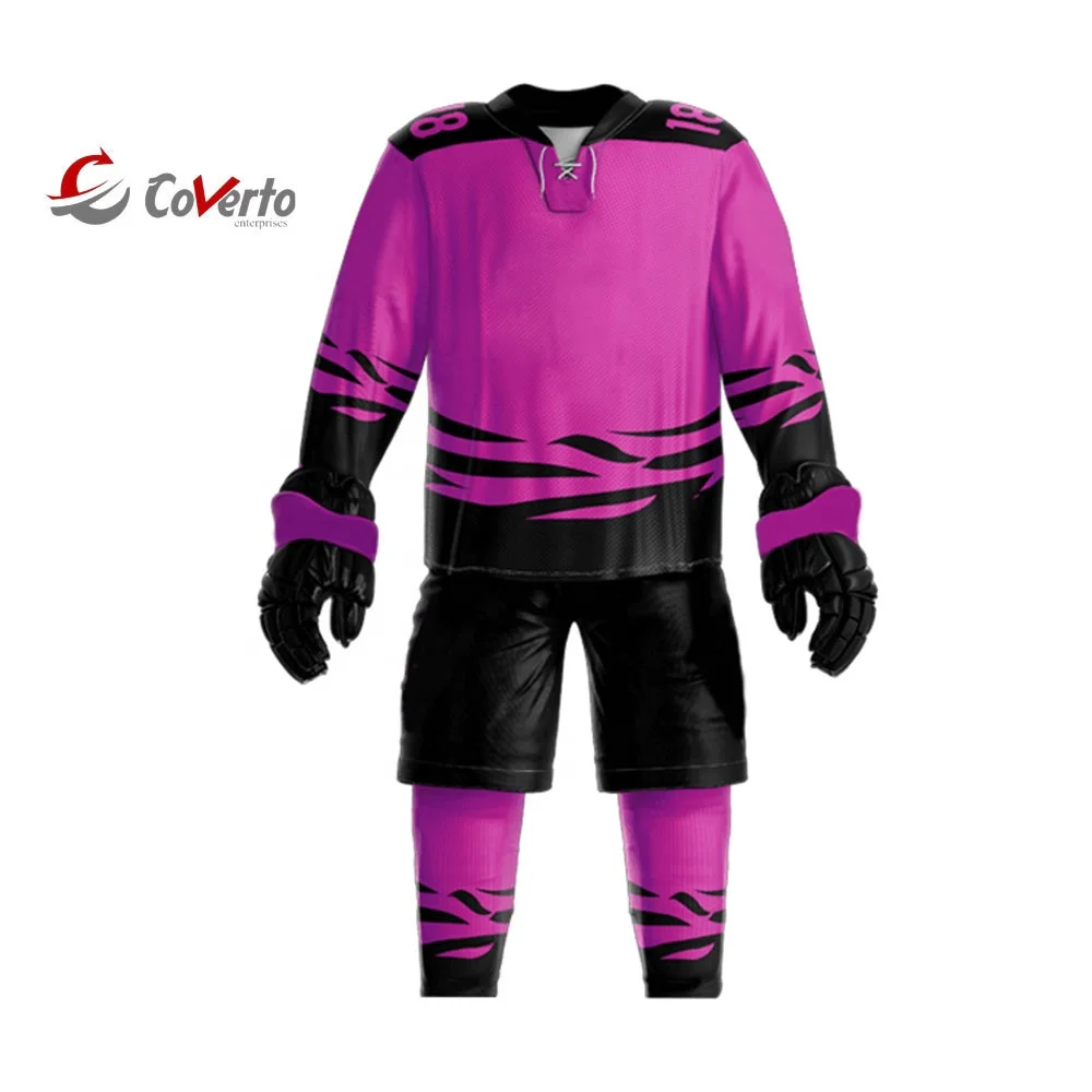  Низкая цена индивидуальная Высококачественная форма для хоккея с шайбой низкая