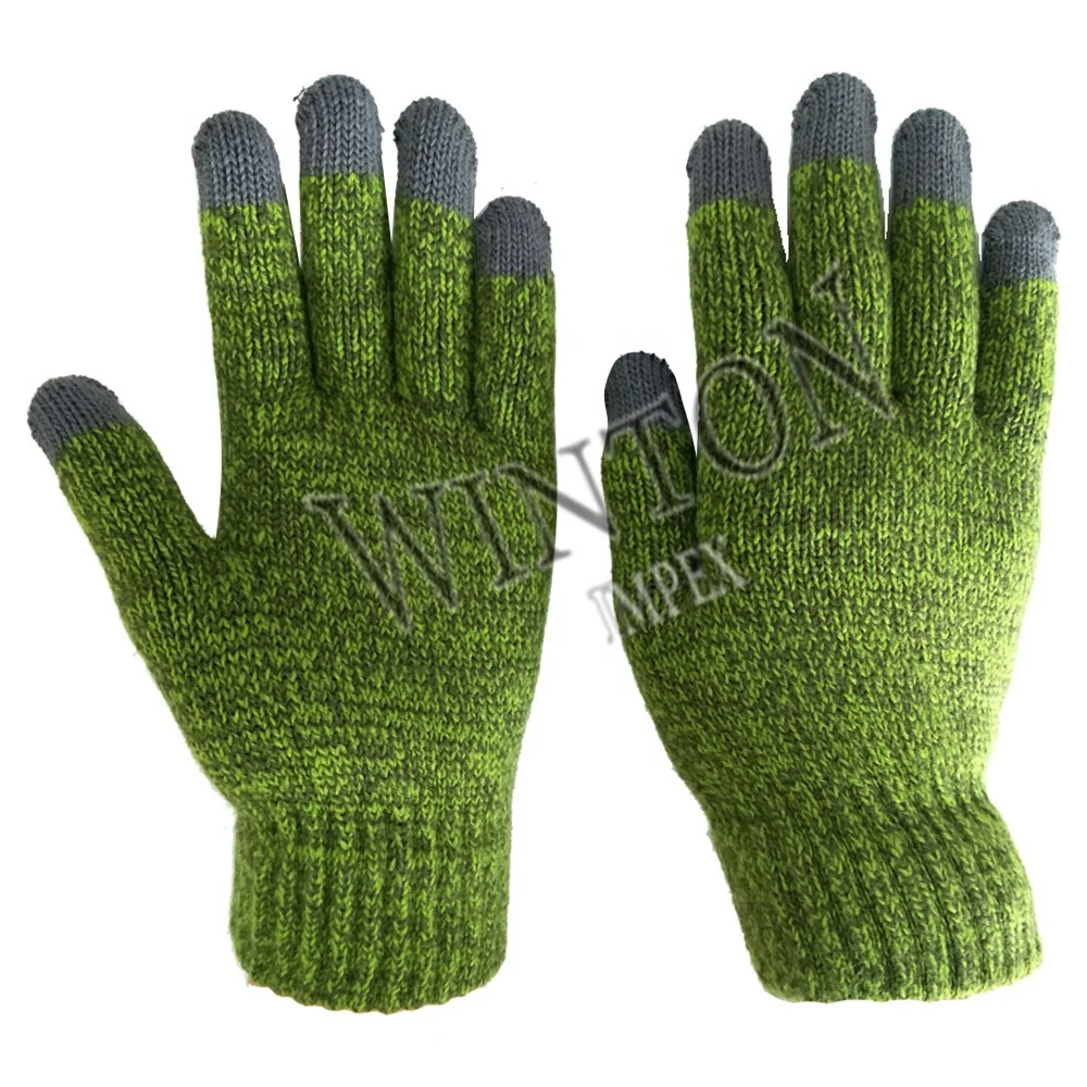 2021 New Best Stylish Hot sale Winter Warm Glove Men Women Touch Screen Outdoor Sports Cycling Winter Acrylic Gloves