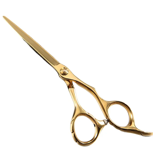 Hair Cutting Scissors Golden Color
