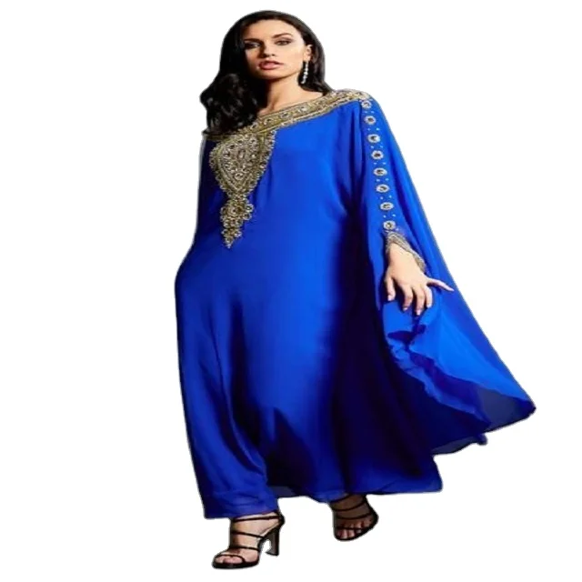 Custom Abaya Women Muslim Dress Custom Kaftan Clothes Women Casual Modest Women Muslim Dress At Cheap Price