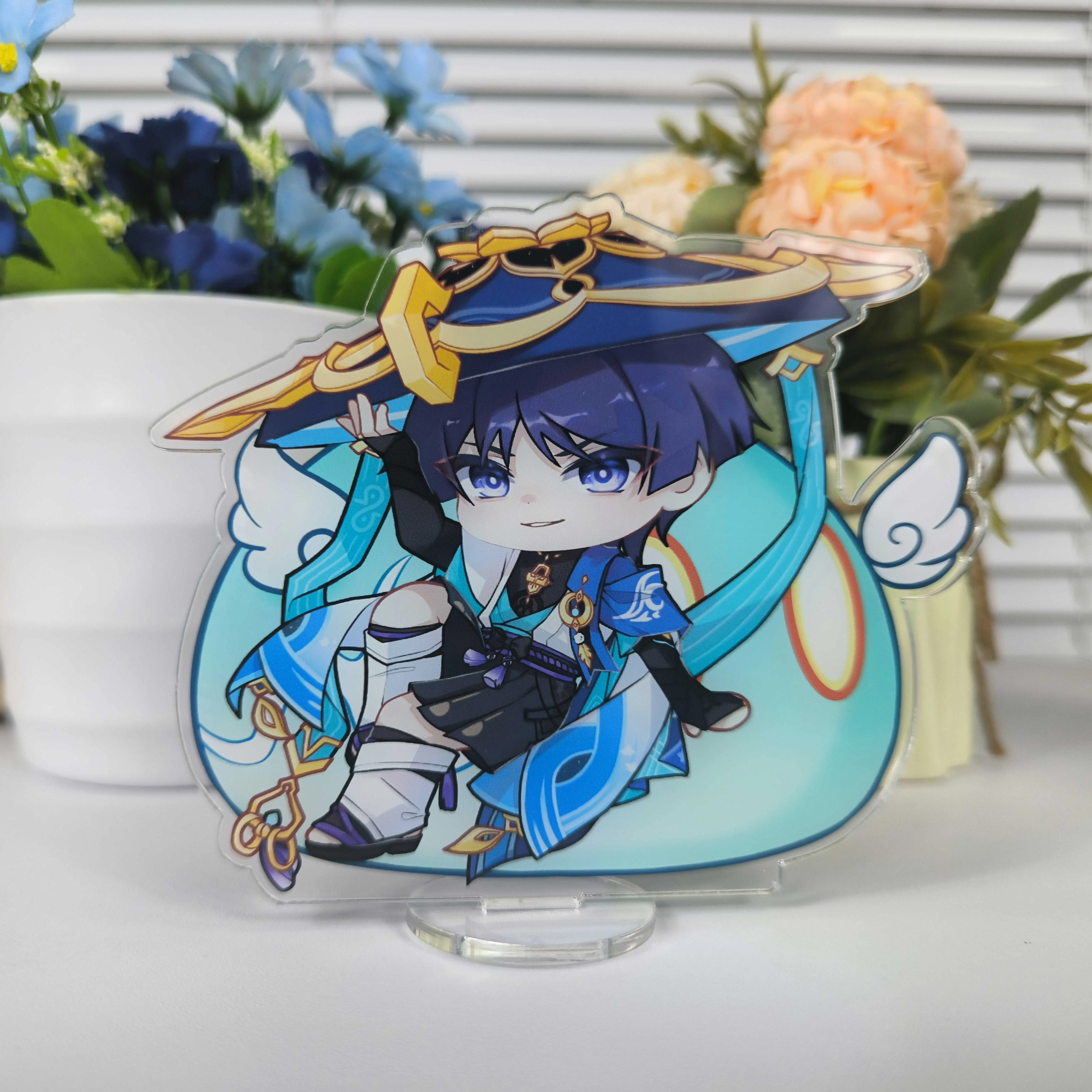 Personalized transparent acrylic standee display up set custom acrylic anime character standee For promotional gifts