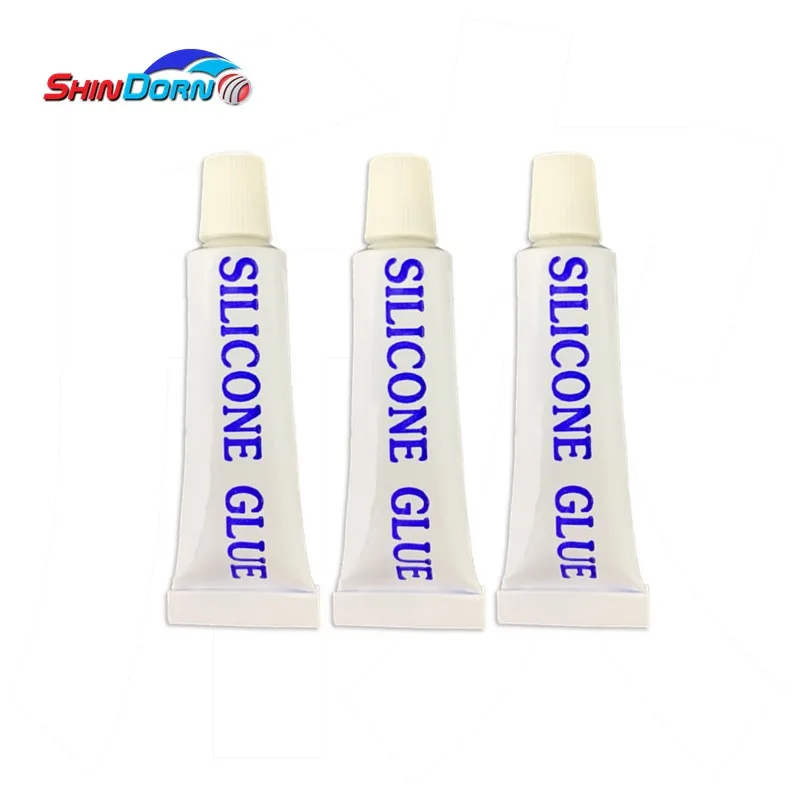 7 gram Clear adhesive silicone glue for ABS plastic and hard plastic