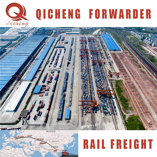 UK shipping agent Professional railway transport to UK FBA Amazon China DDP door to door rail freight forwarder China