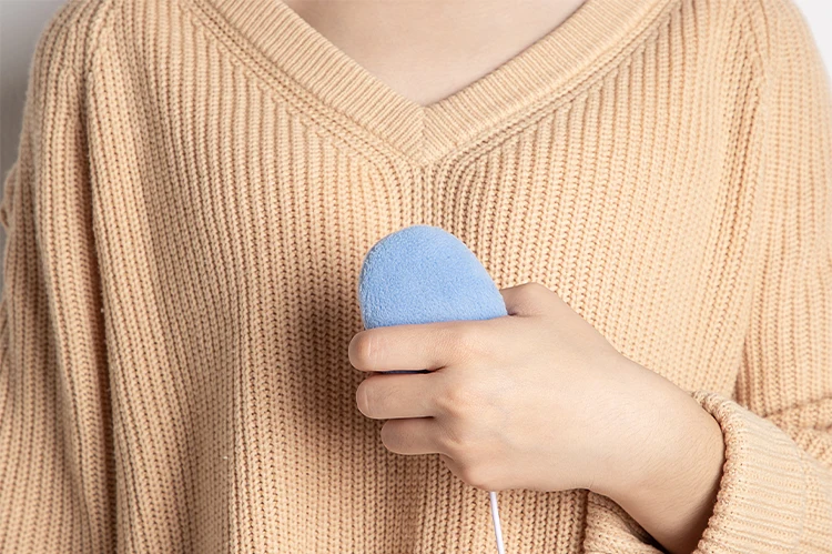 Novelty Christmas Gift Winter USB Gadget Handwarmer Muff Plush Cover USB Power Heated Hand Warmer