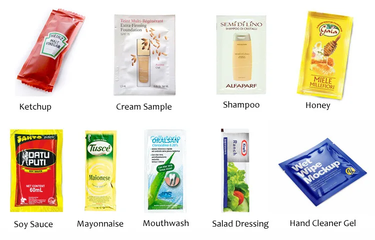 Bg Automatic Vinaigrette sauce packaging machine vinegar packing machine olive oil packing machine