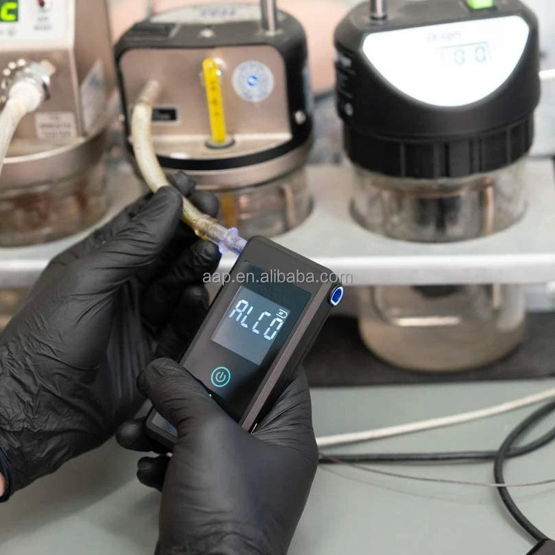 Заводской инновационный цифровой алкотестер анализатор дыхания и мундштуки