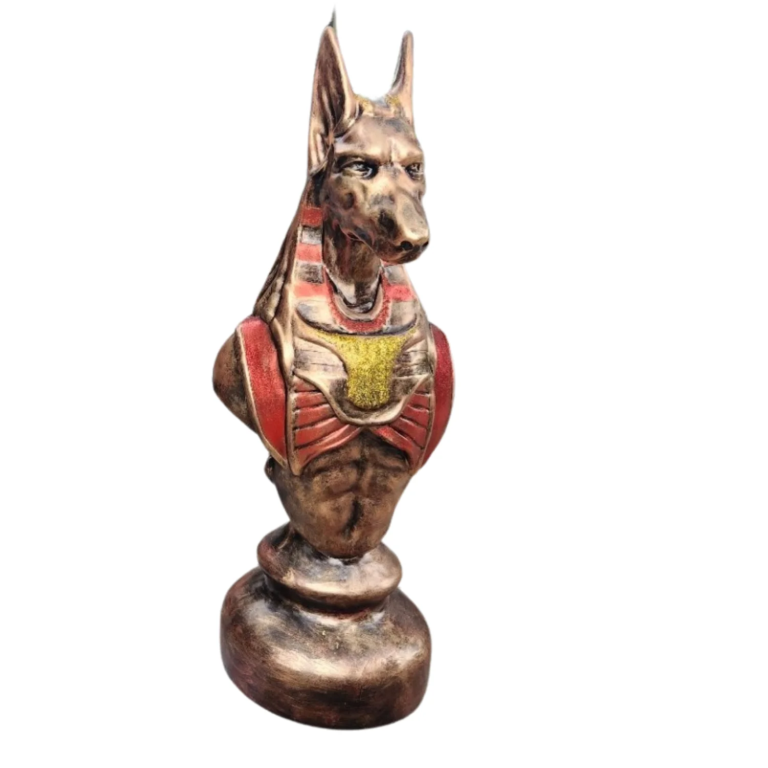 Large Resin Statue Decoration Anubis Pharaoh Egypt Sculpture Hight Quality Custom Design And Color OEM Manufacture From Vietnam