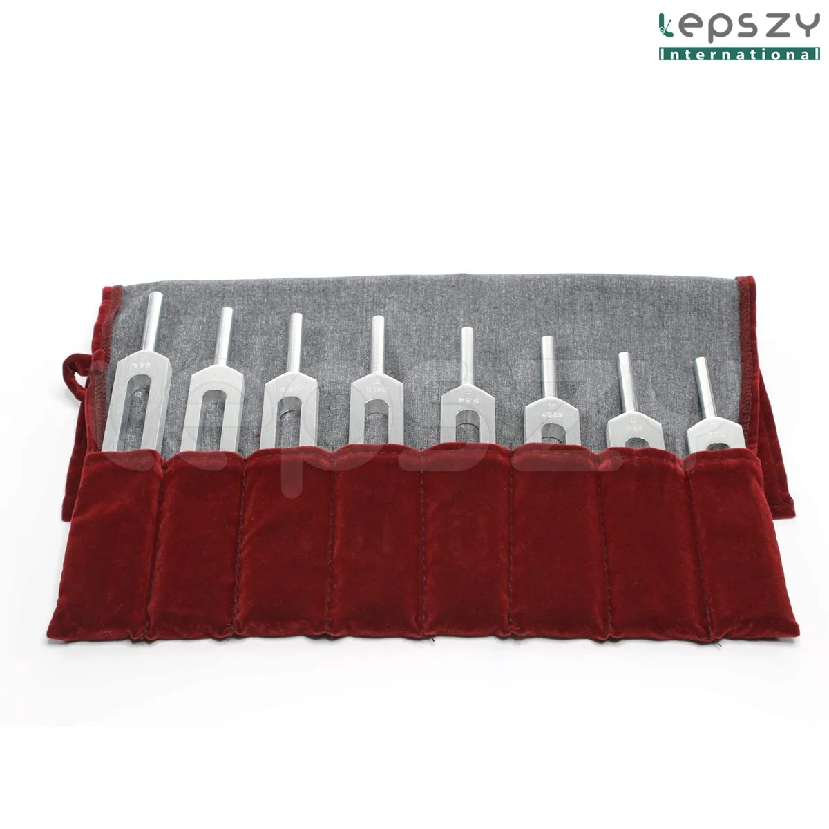 Complete Set of Tuning Forks Kit 9 Pcs